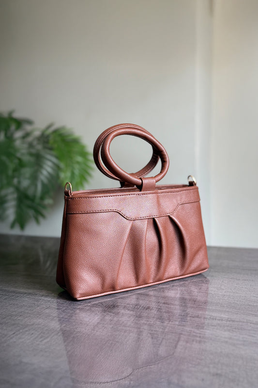Terra Ring Handbag - Coffee