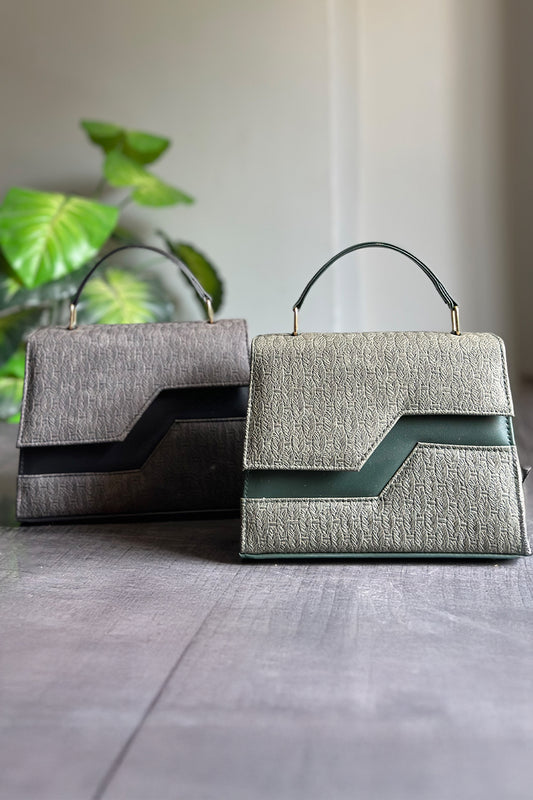 Echelon Line Handbag - Black