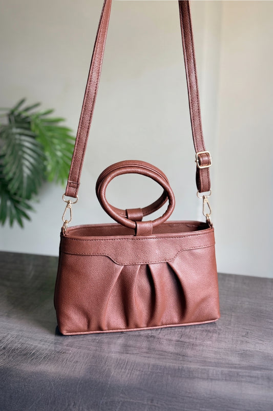 Terra Ring Handbag - Coffee