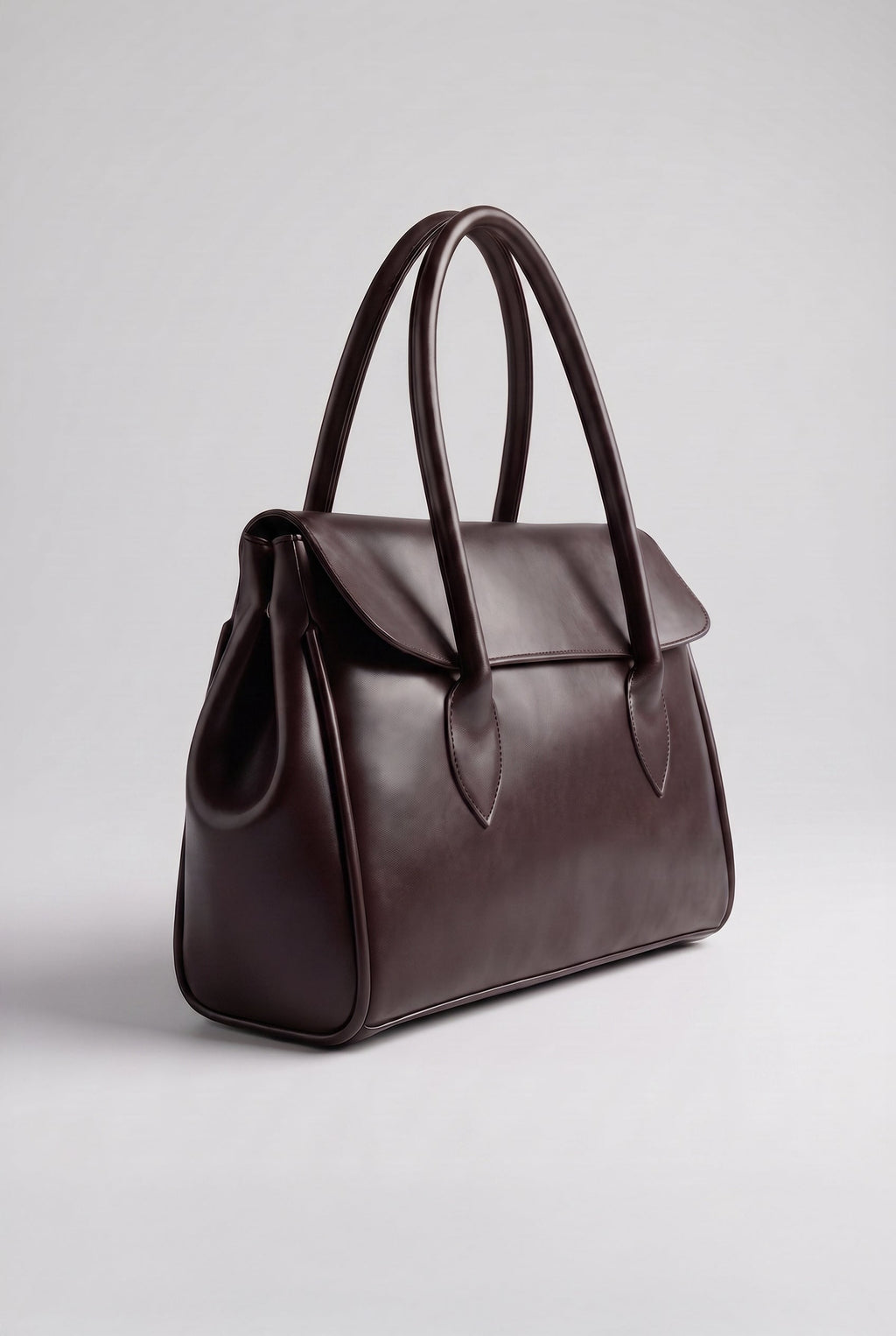 Office Tote - Dark Brown