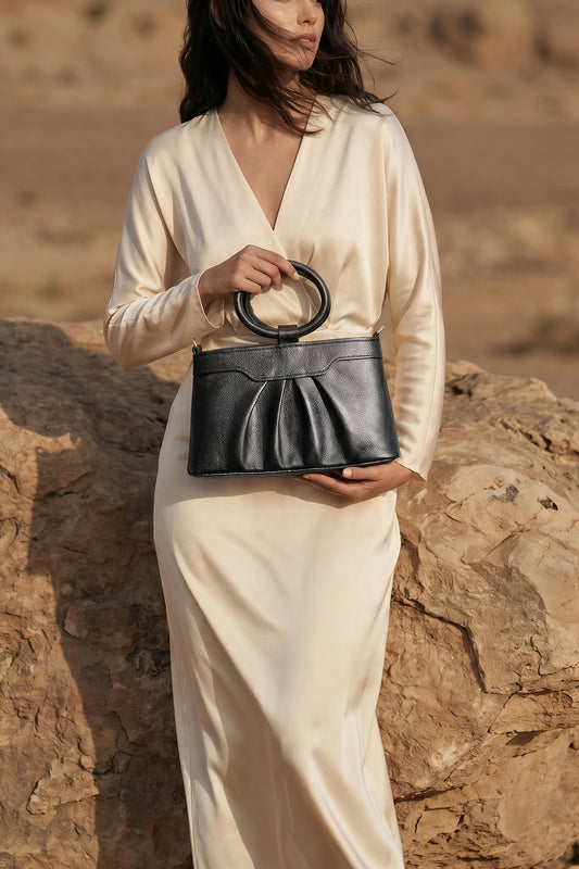 Terra Ring Handbag - Black