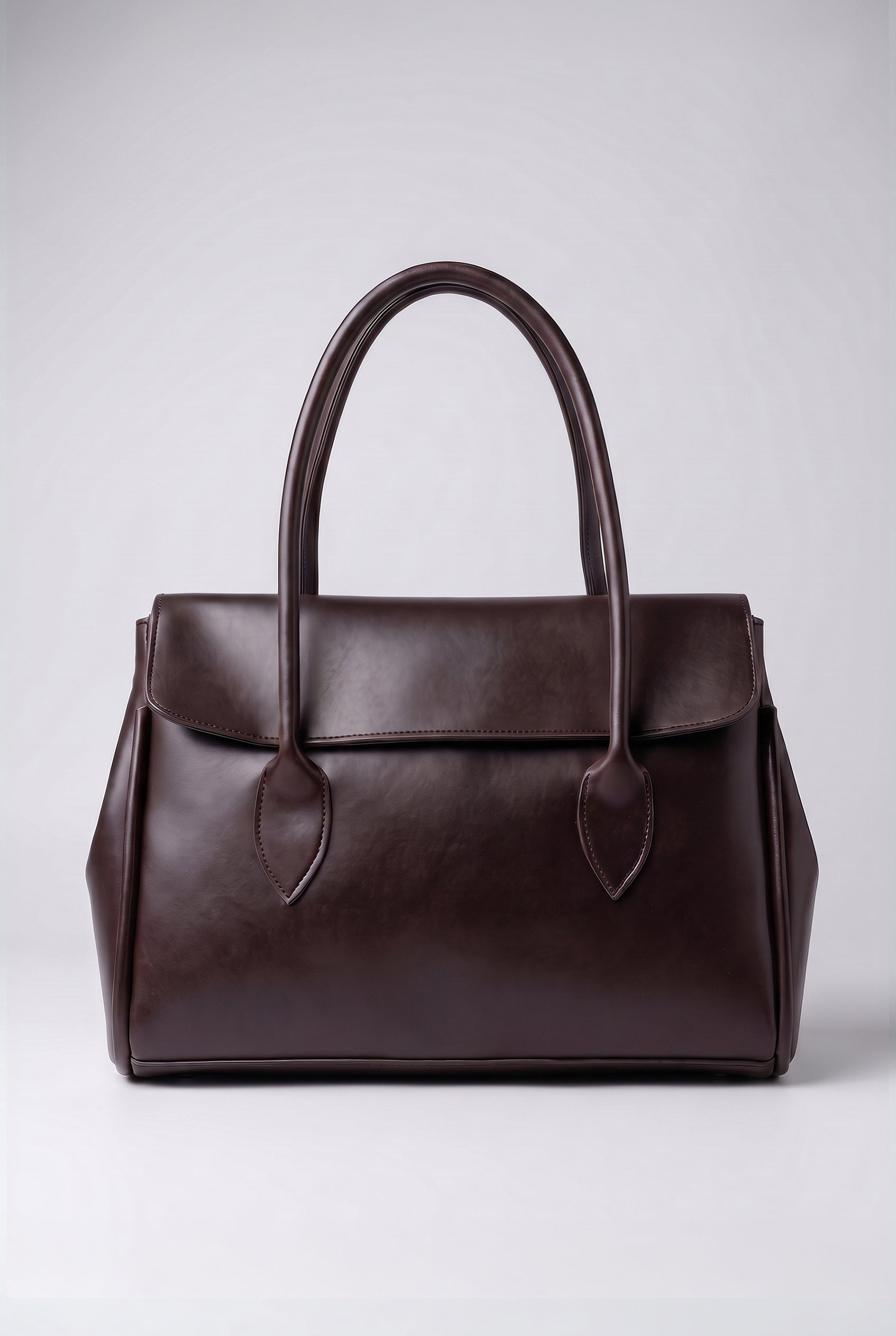Office Tote - Dark Brown