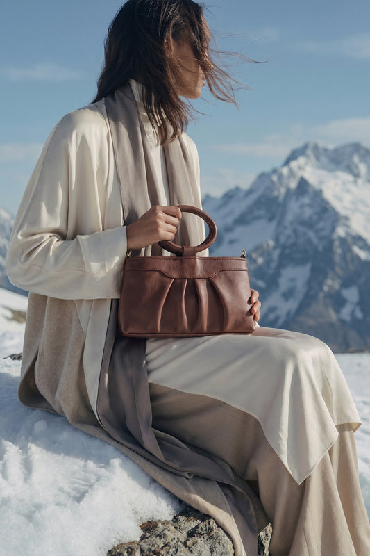 Terra Ring Handbag - Coffee