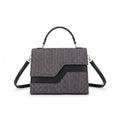 Echelon Line Handbag - Black