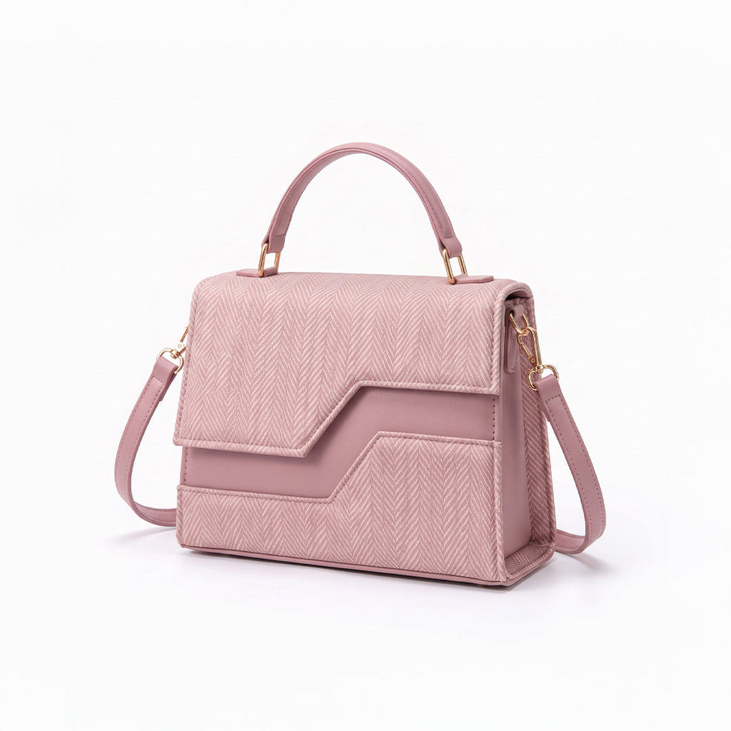 Echelon Line Handbag - Pink