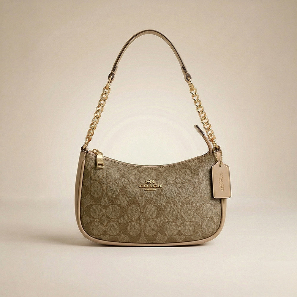 The Coach Handbag - Beige