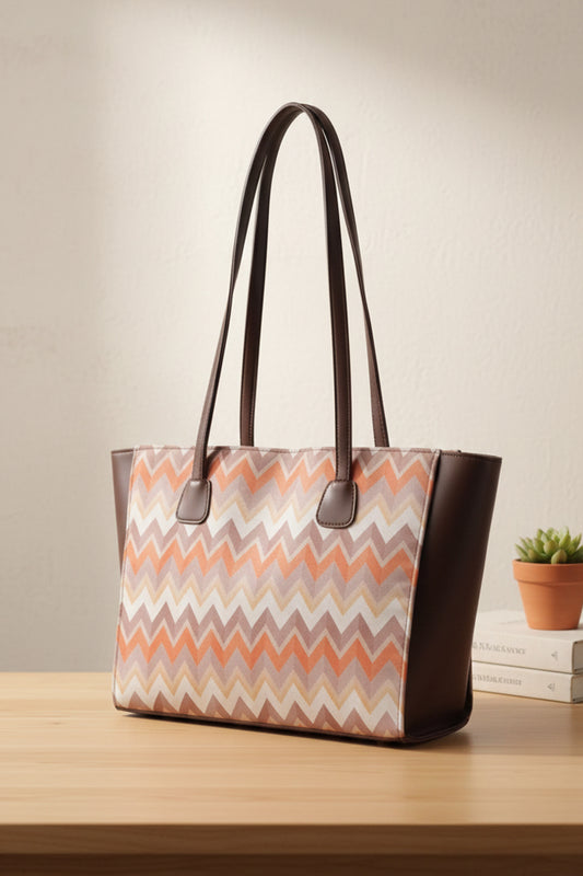 Side Rexine Canvas tote 95