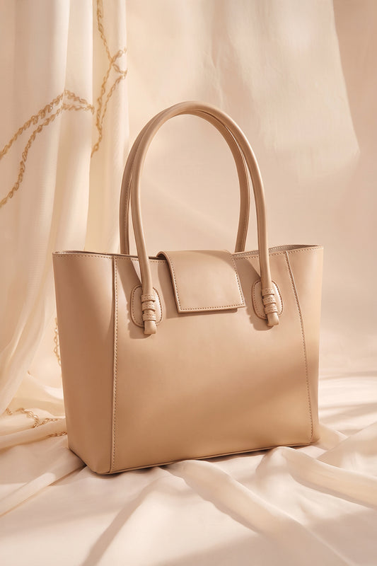 Joy Tote Bag - Beige