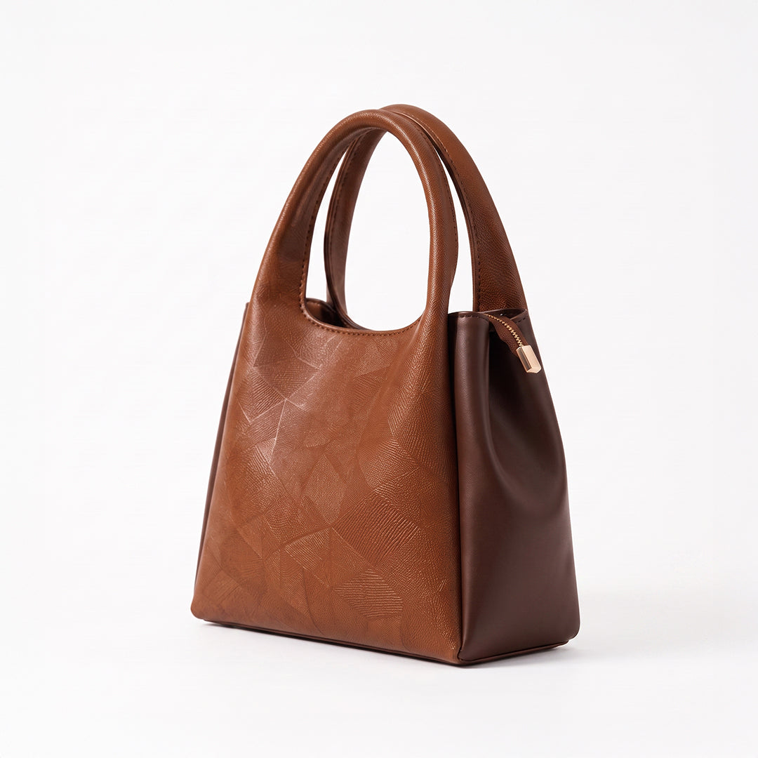 Bloom shoulder Bag - Brown