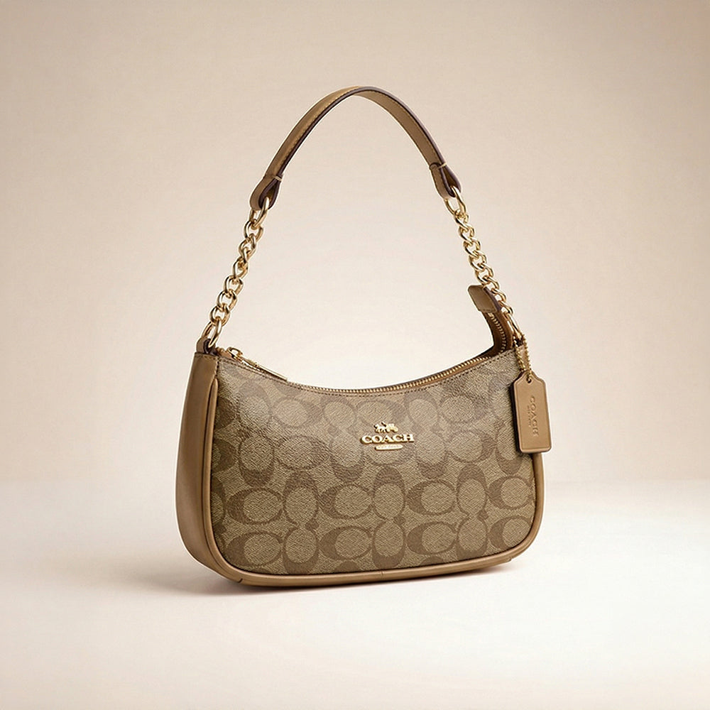 The Coach Handbag - Beige
