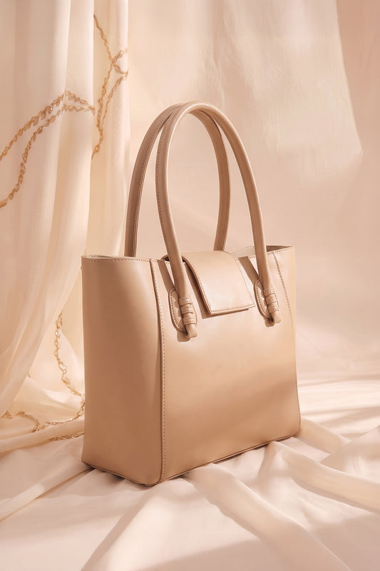 Joy Tote Bag - Beige