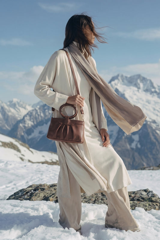 Terra Ring Handbag - Coffee