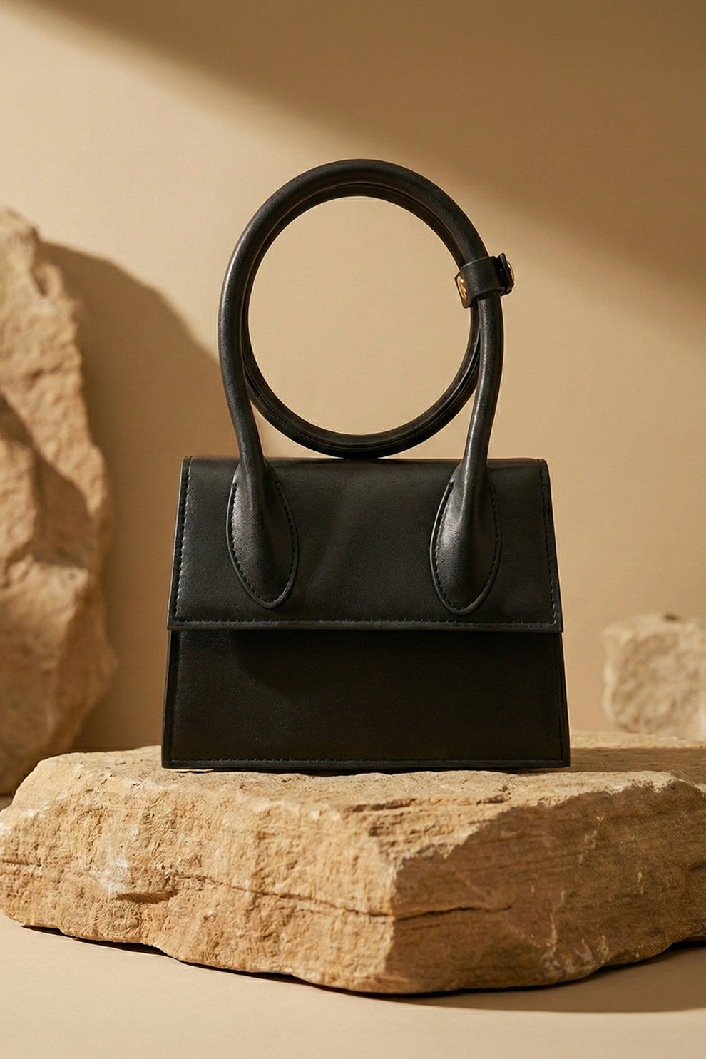 Jacqumues Handbag - Black