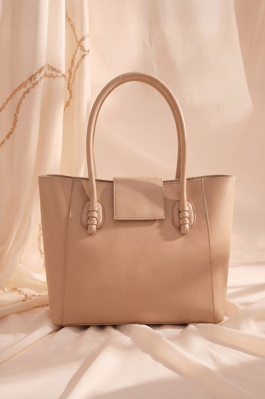 Joy Tote Bag - Beige