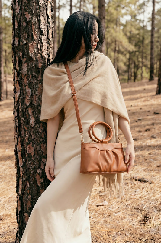Terra Ring Handbag - Mustard