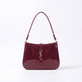 YSL Shiny crush handbag - Maroon