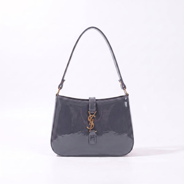 YSL Shiny crush handbag - Gray