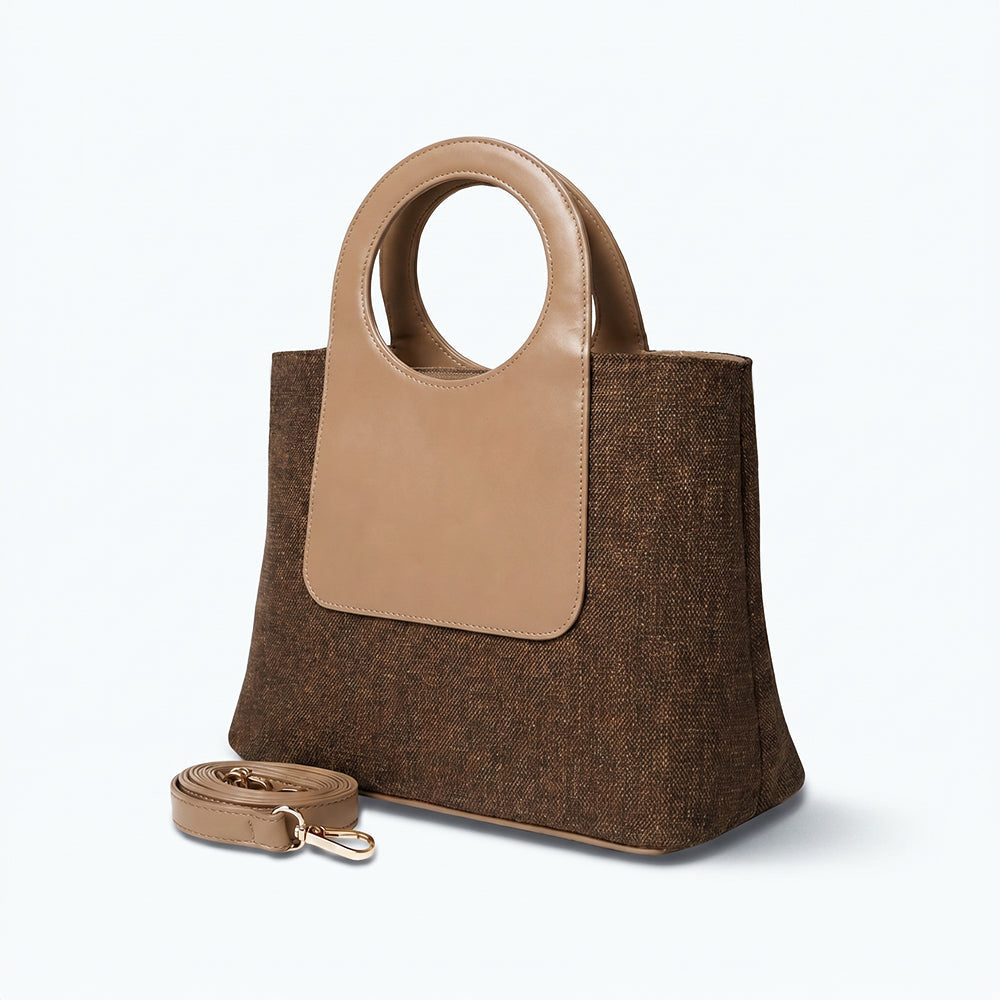 Shopy Shoulder Bag - Dark Brown