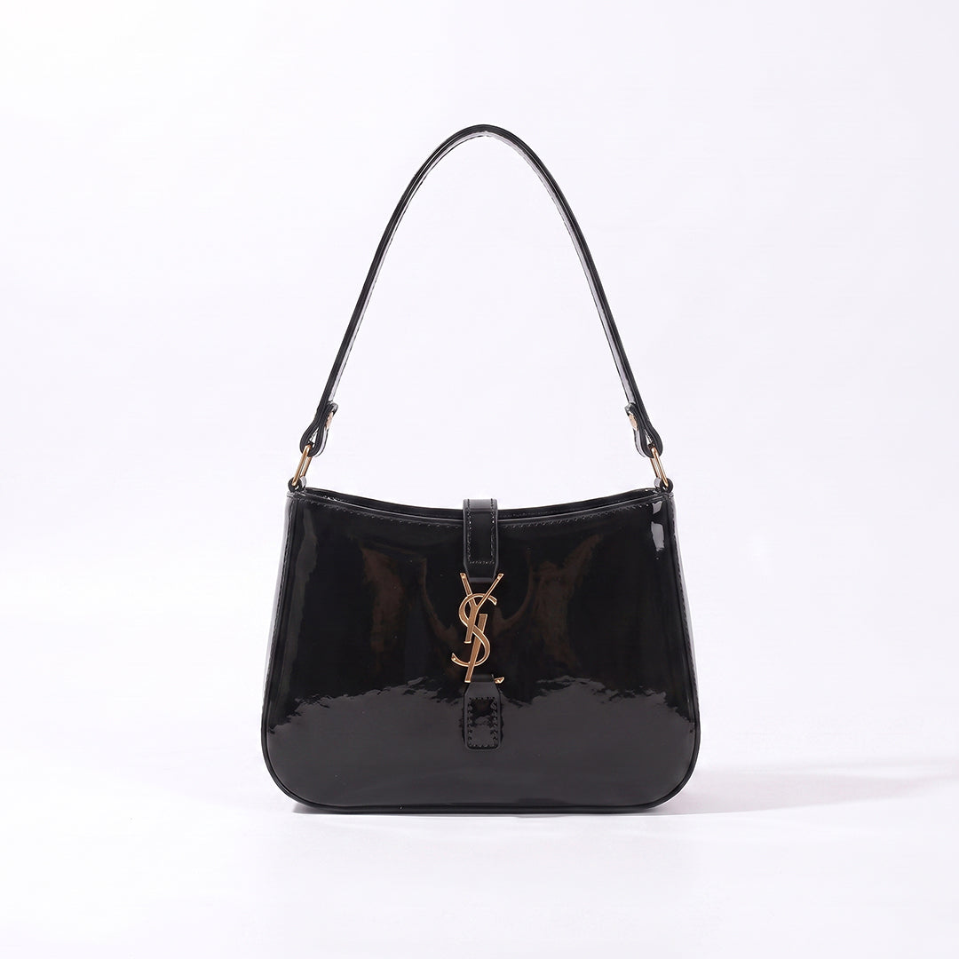 YSL Shiny crush handbag - Black