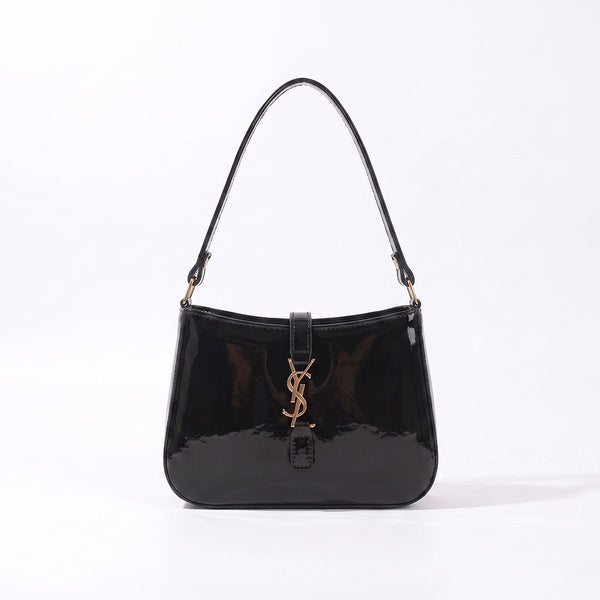 YSL Shiny crush handbag - Black