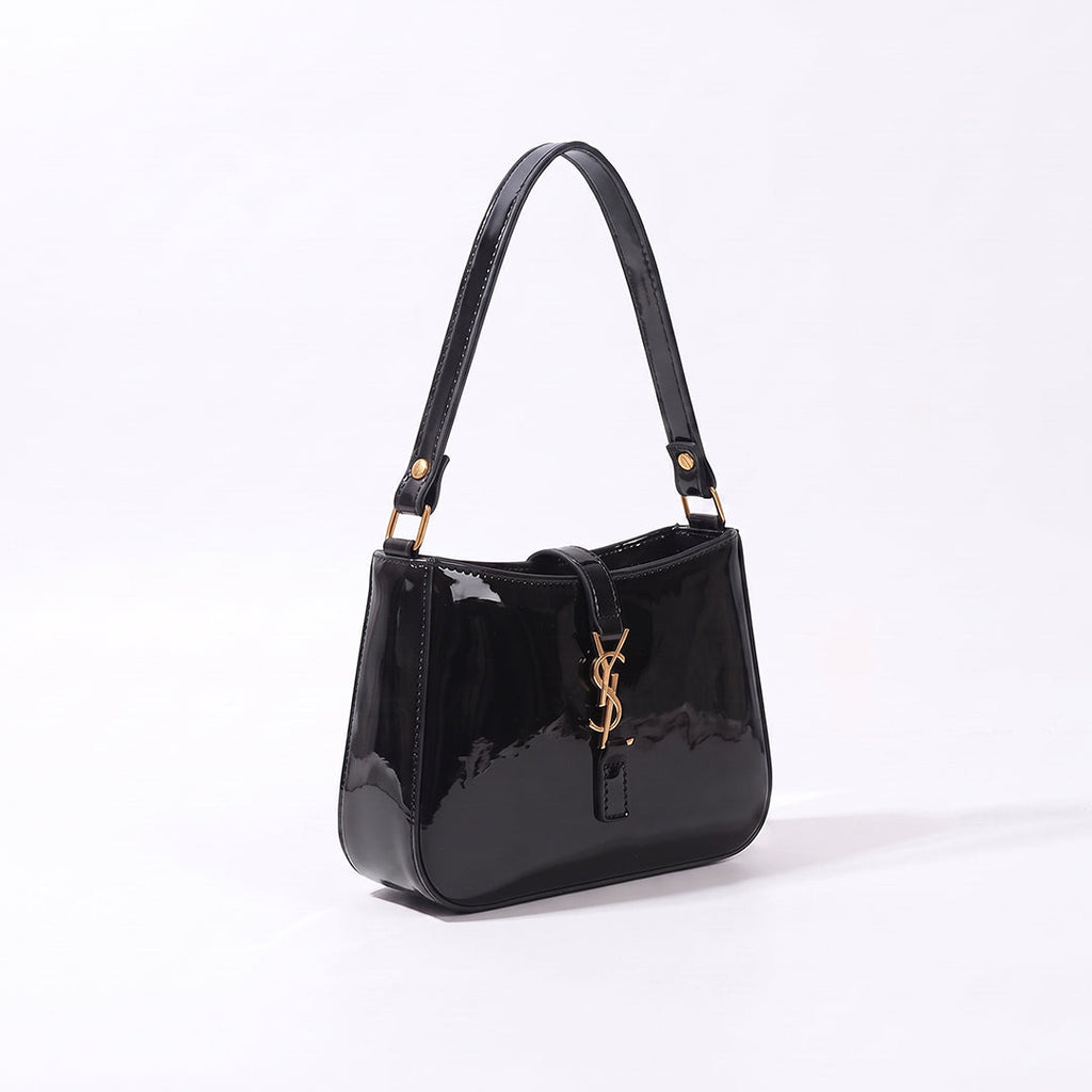 YSL Shiny crush handbag - Black