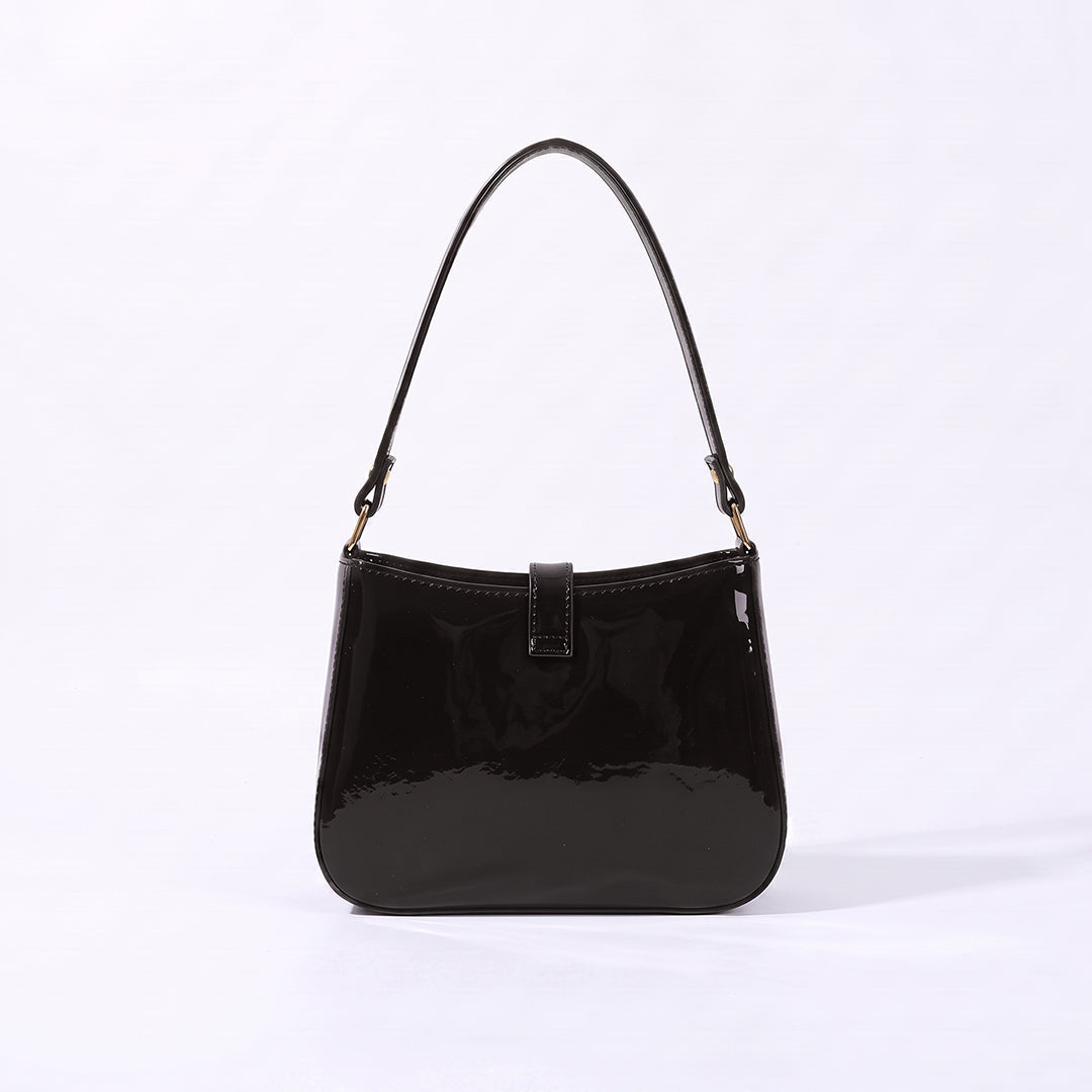 YSL Shiny crush handbag - Black