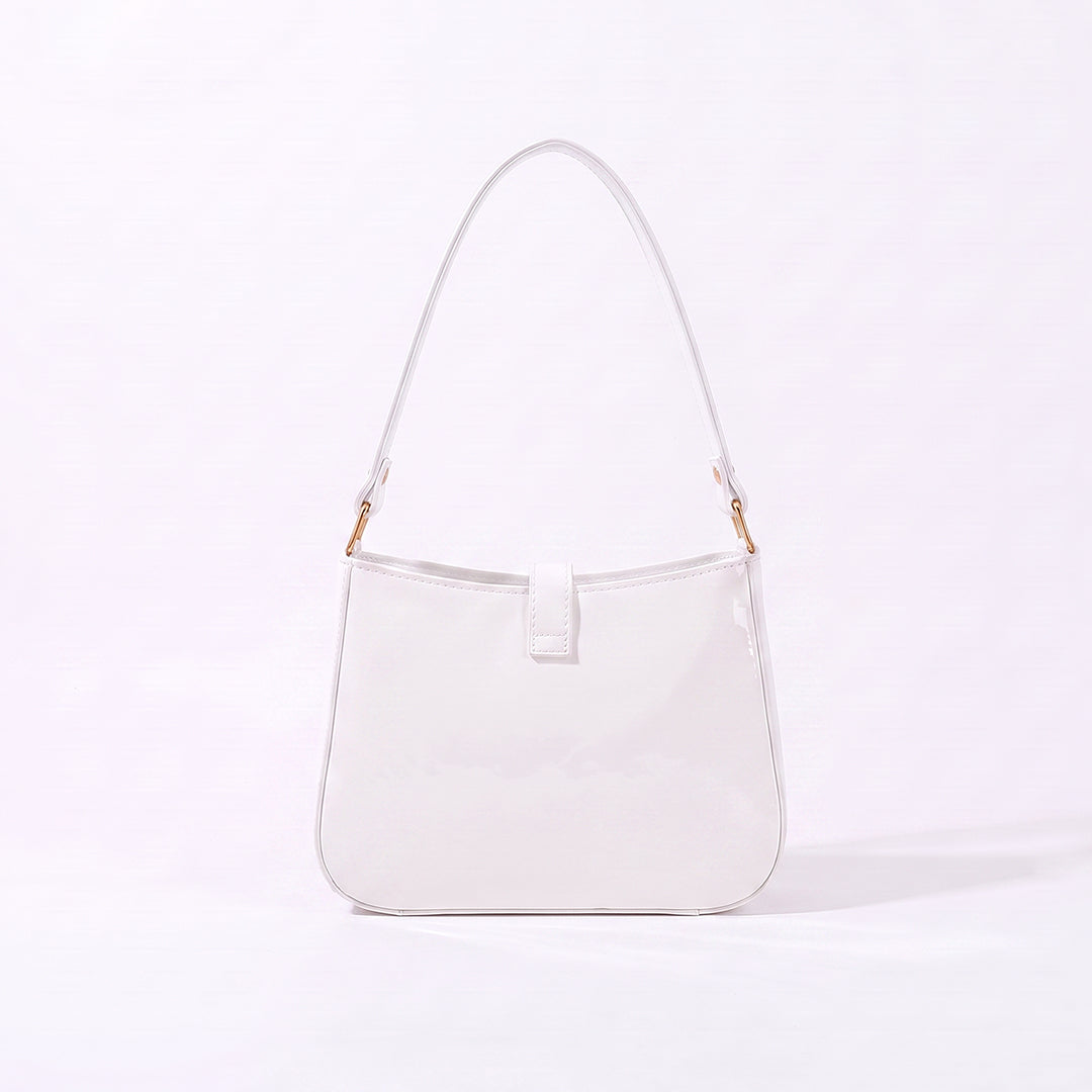 YSL Shiny crush handbag - White