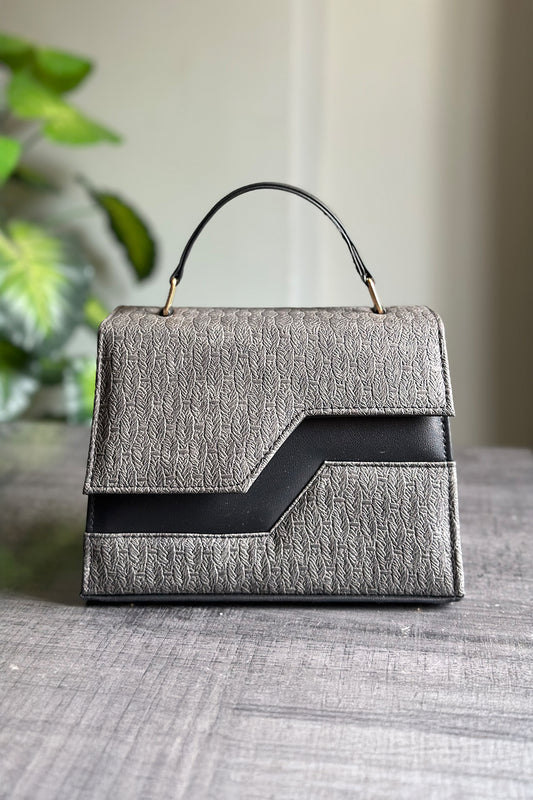 Echelon Line Handbag - Black