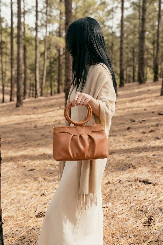 Terra Ring Handbag - Mustard