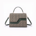 Echelon Line Handbag - Green