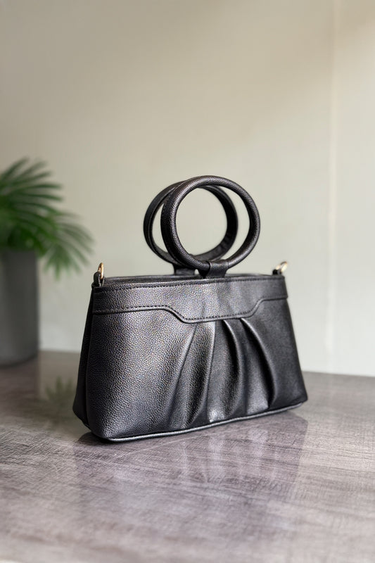 Terra Ring Handbag - Black