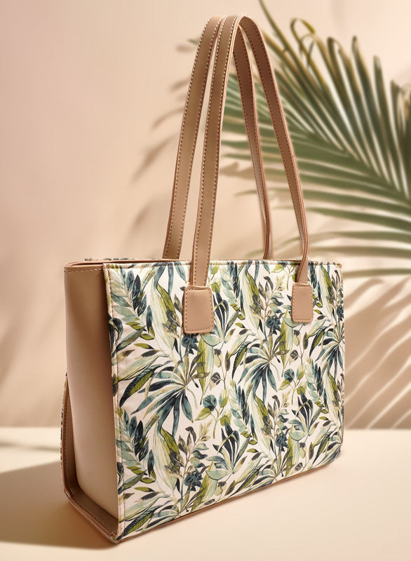 Side Rexine Canvas tote 61
