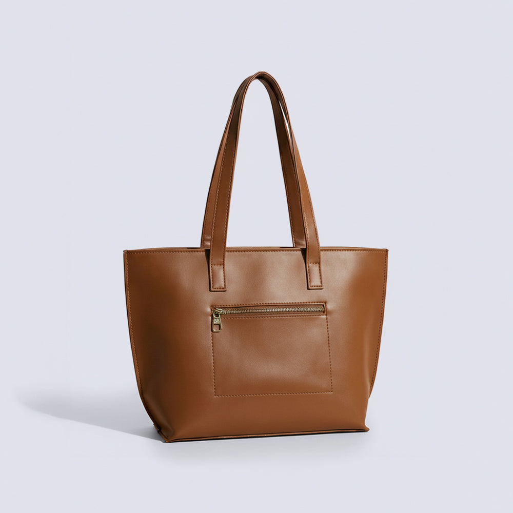 Fabilla Noir Tote - Brown