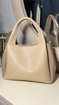 The Veloura Tote - Beige
