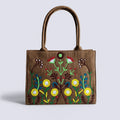 Premium Jute Tote Bag - Brown