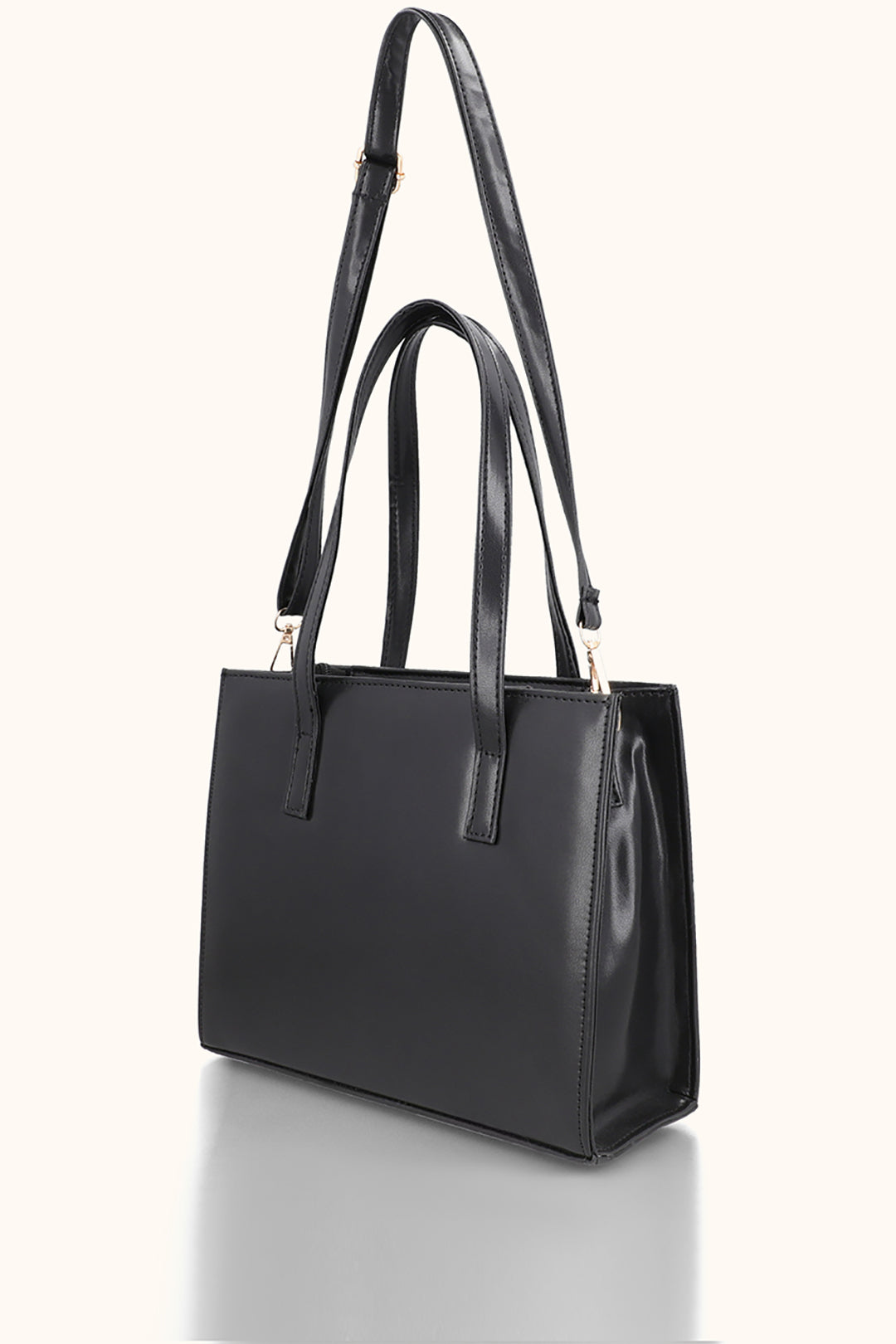 Aurora Shoulder HandBag - Black