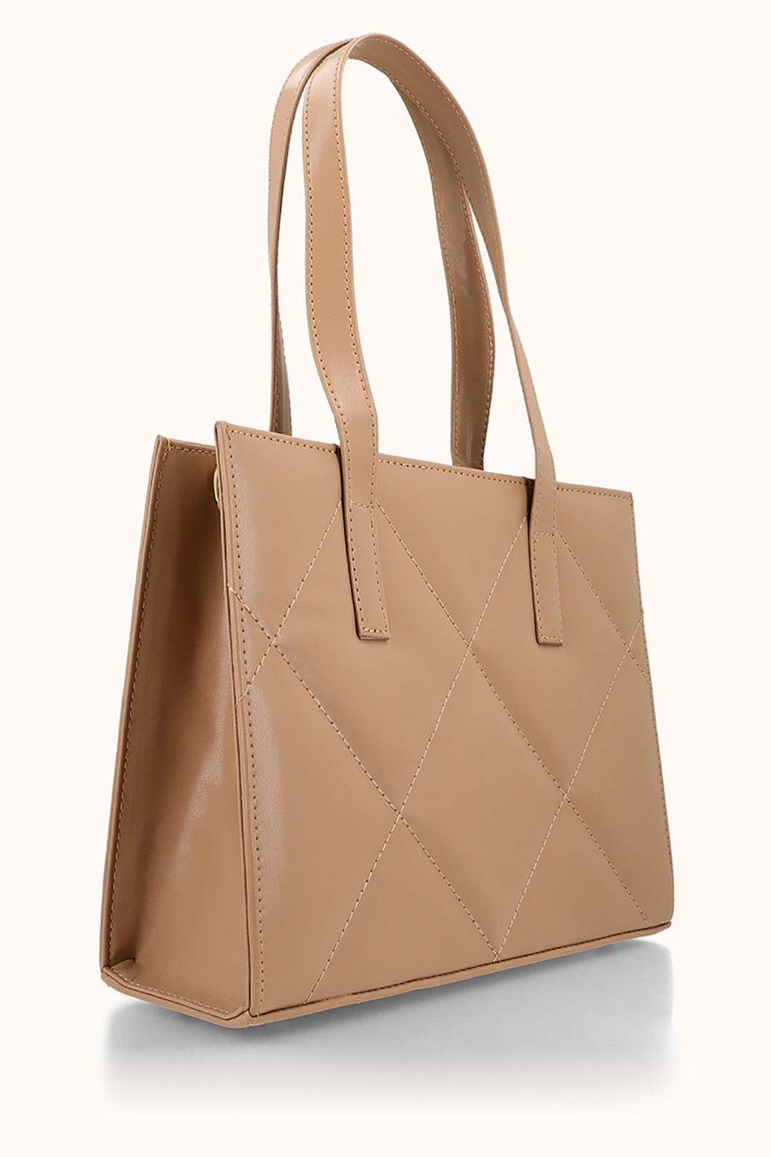 Aurora Shoulder HandBag - Beige