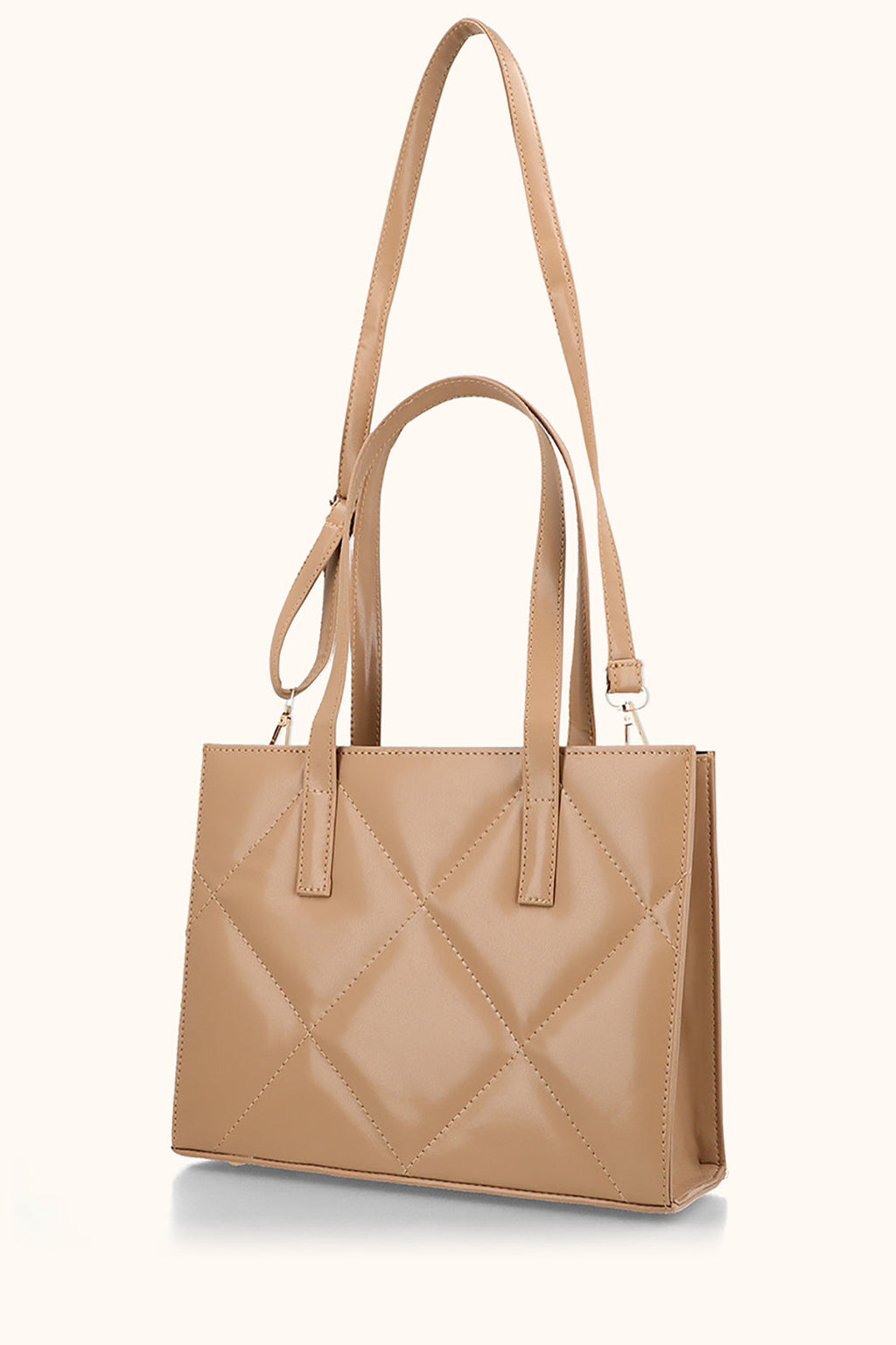 Aurora Shoulder HandBag - Beige