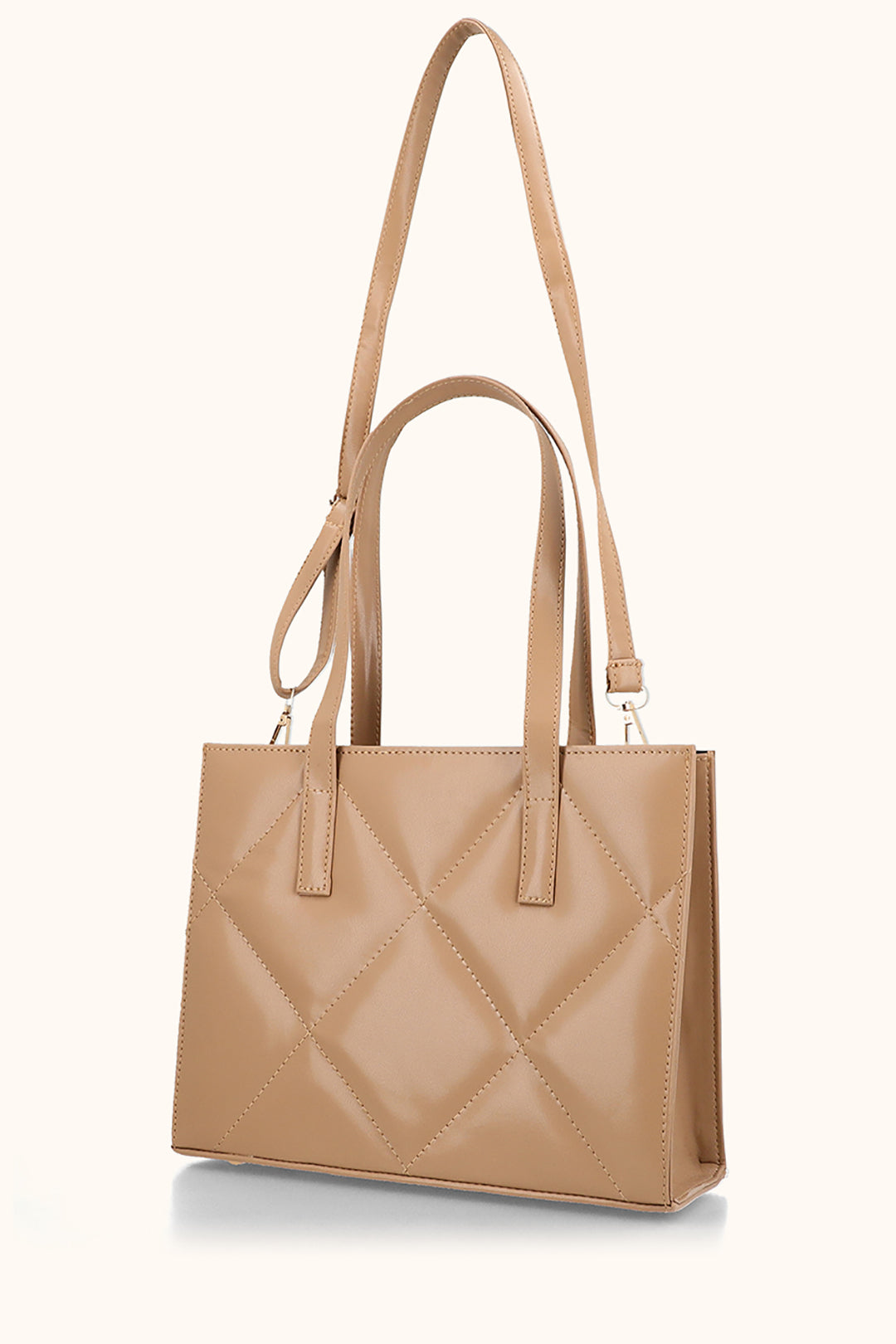 Aurora Shoulder HandBag - Beige