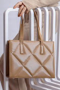 Aurora Shoulder HandBag - Beige