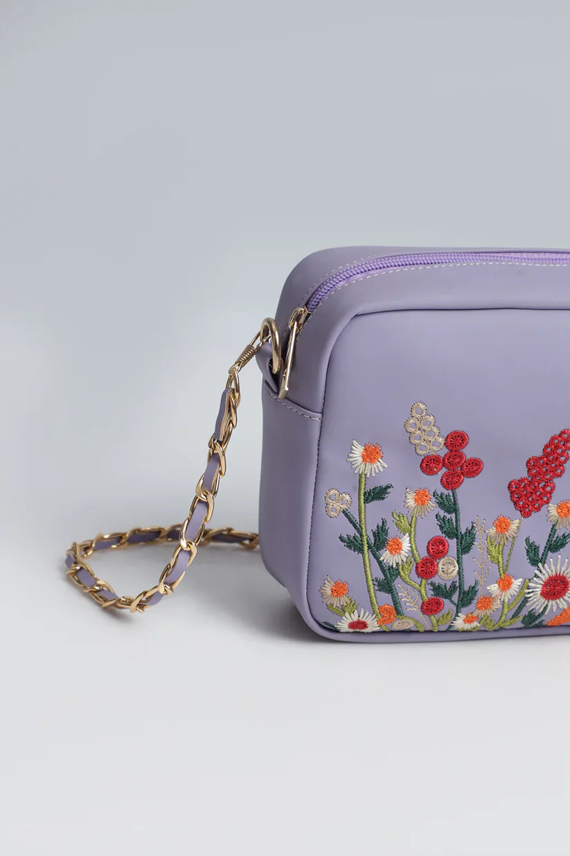 The Blosséra Charm Crossbody - Lavender