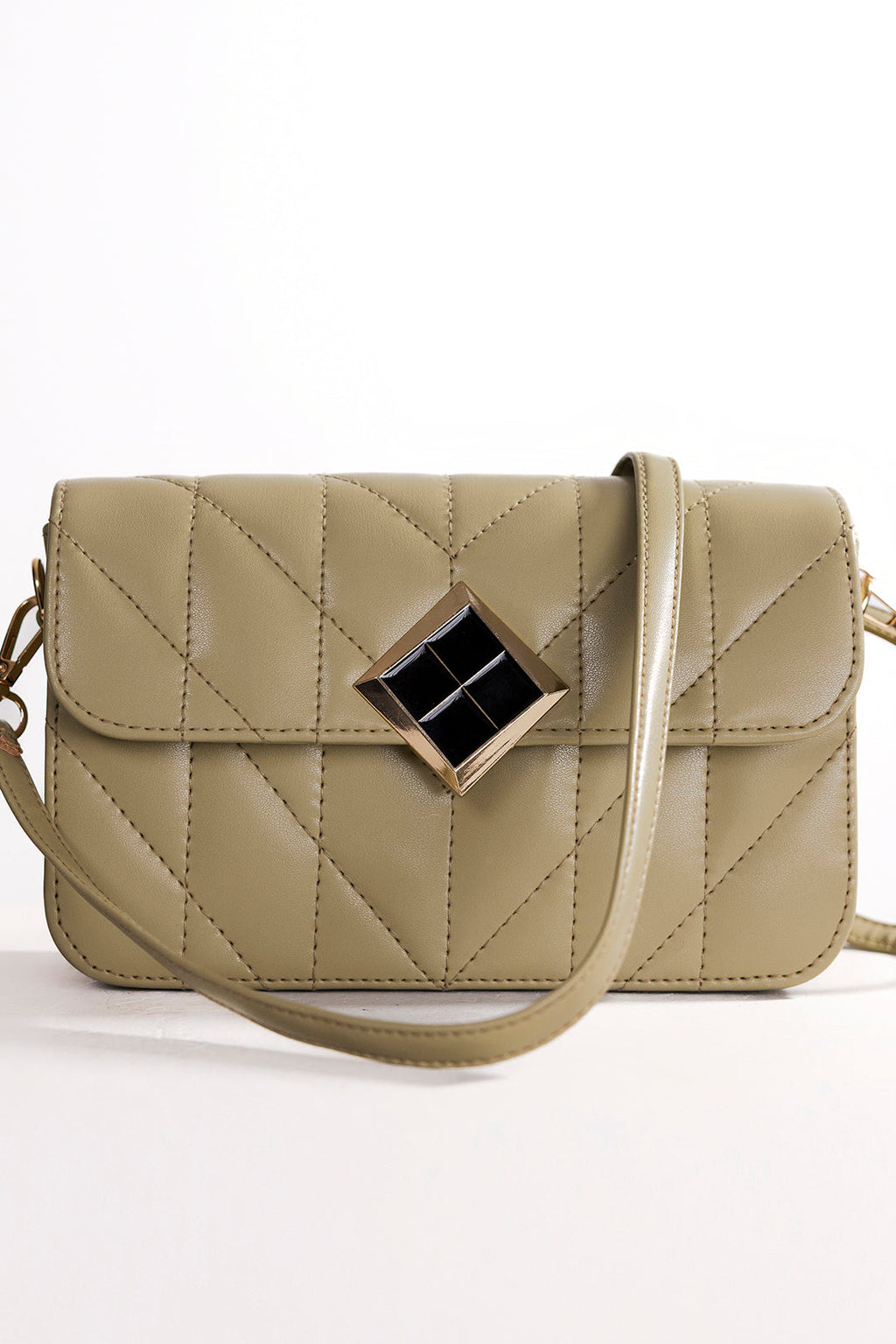 Chic Cube Shoulder bag - Olive green
