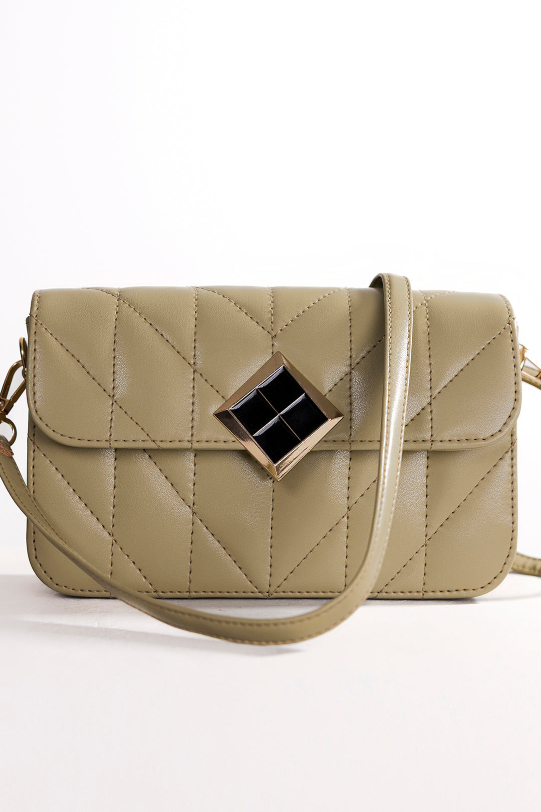 Chic Cube Shoulder bag - Olive green