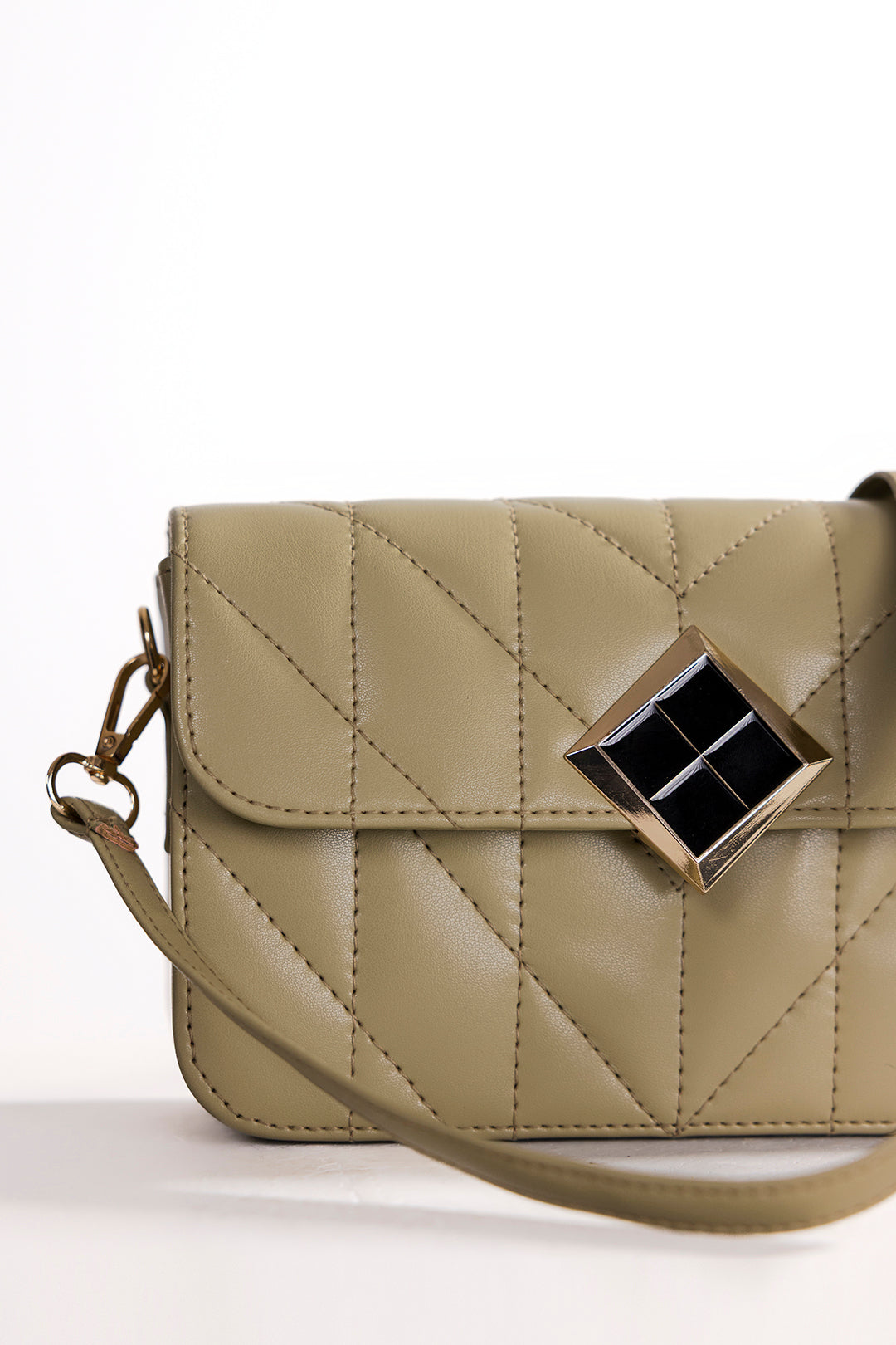 Chic Cube Shoulder bag - Olive green