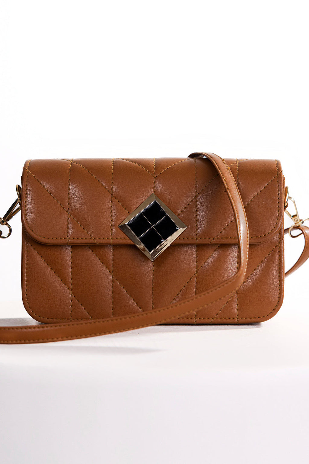 Chic Cube Shoulder bag - Mustard
