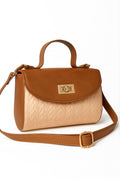 Glam Fold Handbag - Mustard