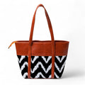 Zigzag Shoulder bag - Brown