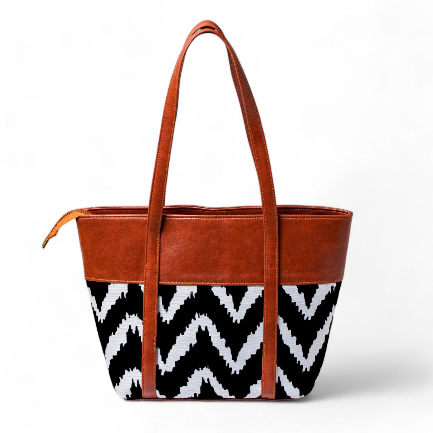 Zigzag Shoulder bag - Brown