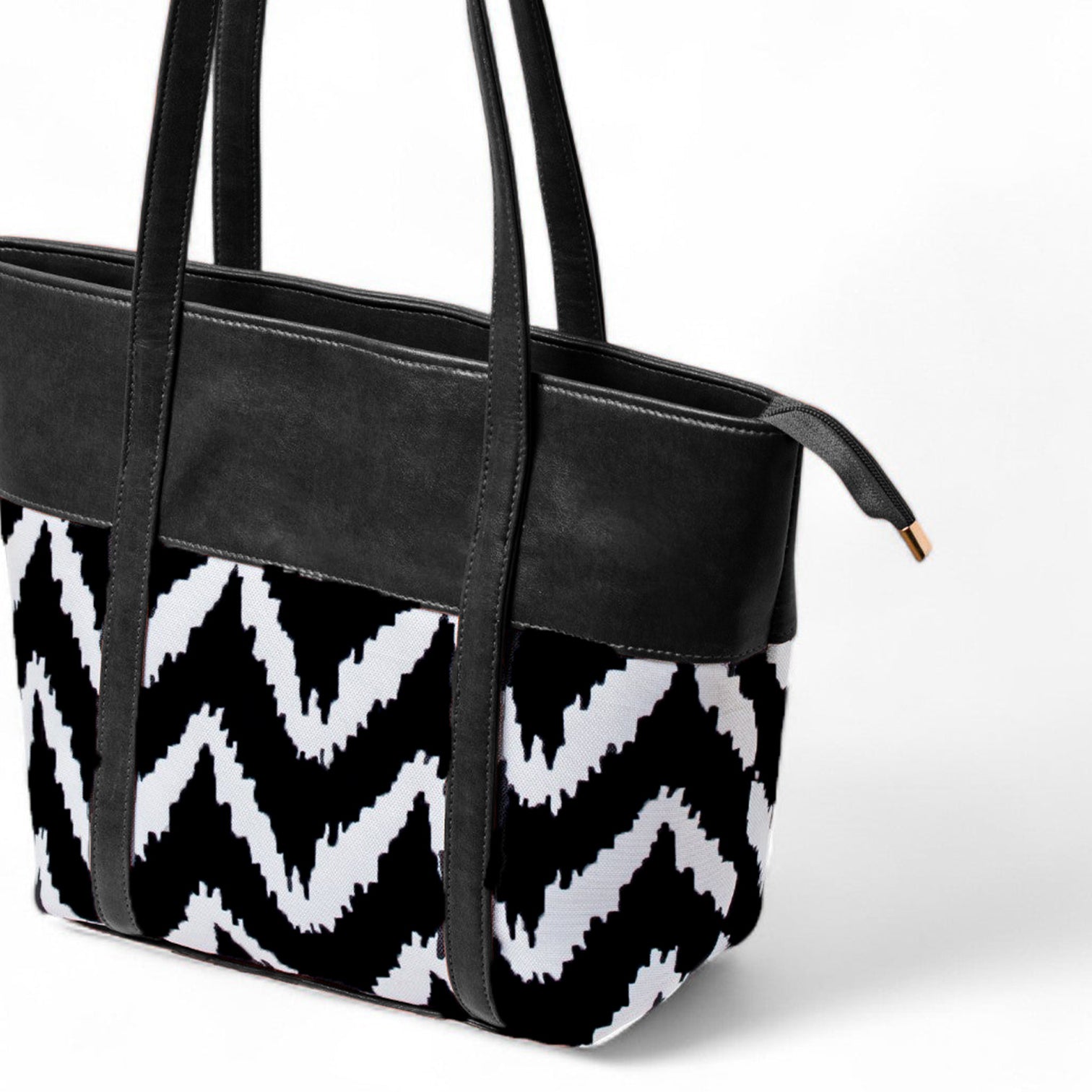 Zigzag Shoulder bag - Black