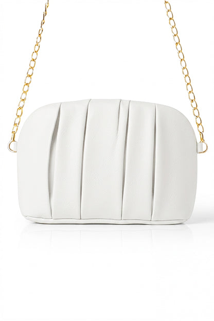 Cute Carry Crossbody Bag -White
